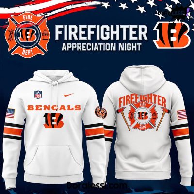 Cincinnati Bengals x 2024 Firefighter Appreciation Night Premium Limited Hoodie