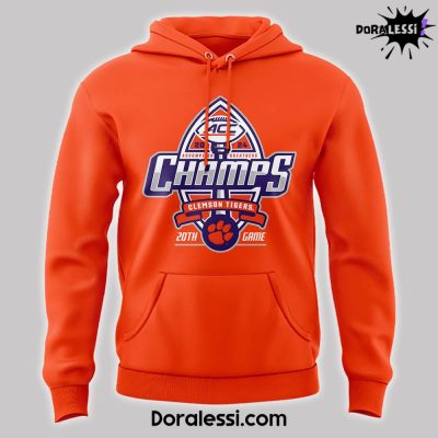 Clemson Tigers 2024 ACC Football Conference Champions The Best Of The Best Hoodie