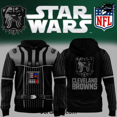 Cleveland Browns Football X Star Wars Special Black Hoodie