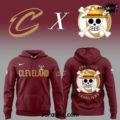 Cleveland Cavaliers x One Piece Hoodie