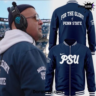 Coach James Franklin For The Glory Of Penn State Bomber Jacket