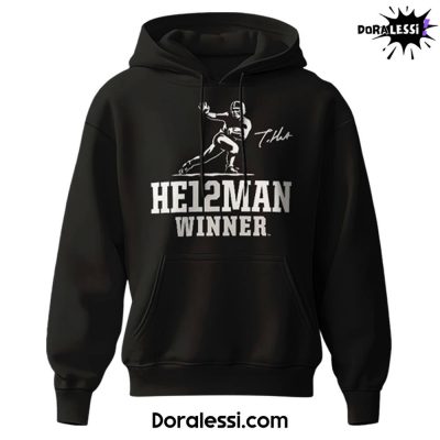 Colorado Buffaloes X He12man Winner Black Hoodie