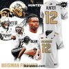 Colorado Buffaloes X Heisman Travis Hunter Signature Black Football Jersey