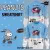 Columbus Blue Jackets Peanuts & Snoopy Night Navy Sweatshirt