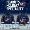 Columbus Blue Jackets Peanuts & Snoopy Night Blue Sweatshirt