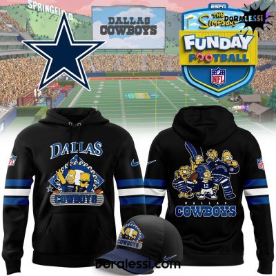 Dallas Cowboys X Simpson Funday Football Special Premium Limited Hoodie