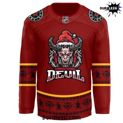 Dallas Stars x 2024 NHL Christmas Devil Krampus Holiday Premium Limited Hockey Jersey