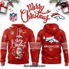 Cincinnati Bengals 2024 Merry Christmas Premium Limited Red Hoodie