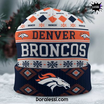 Denver Broncos Football Team Knitted Hat