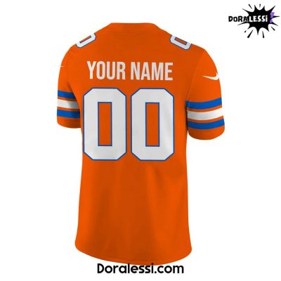 Denver Broncos Game Threads 1977 Custom Footbal Jersey