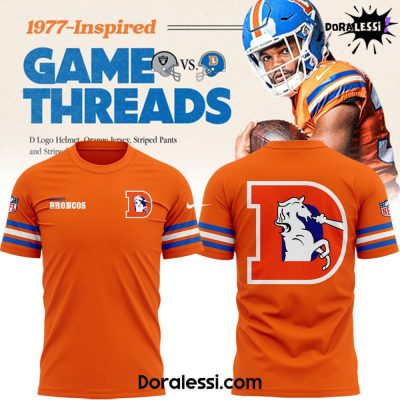 Denver Broncos Game Threads 1977 Custom Shirt