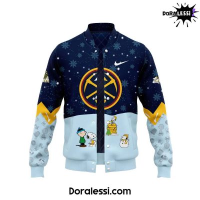 Denver Nuggets Peanuts & Snoopy Baseball Jacket