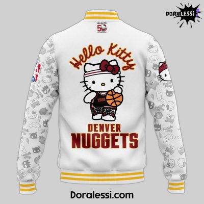 Denver Nuggets x Hello Kitty Night 2024 Premium Limited Baseball Jacket