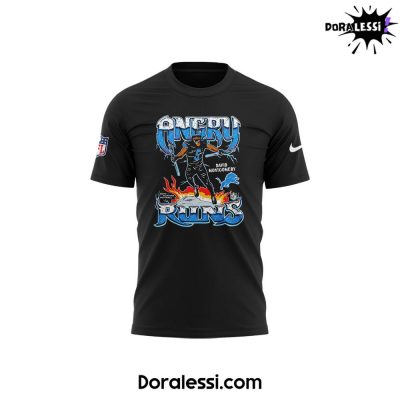 Detroit Lions 2024 Angry Runs Premium Limited Black Shirt