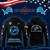 Detroit Lions x 2024 Firefighter Appreciation Night Premium Limited Pullover Hoodie