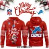 Baltimore Ravens 2024 Merry Christmas Premium Limited Red Hoodie