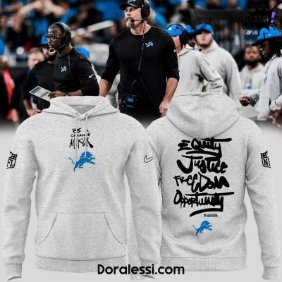 Detroit Lions NFL Be A Change Maker Hoodie