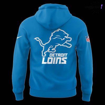 Detroit Lions NFL Playoffs Is Calling And I Must Go Blue Hoodie