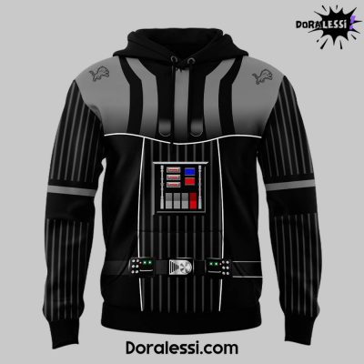 Detroit Lions NFL X Darth Vader Star Wars Hoodie