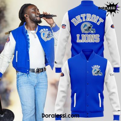 Detroit Lions X Shaboozey Special Edition Bomber Jacket