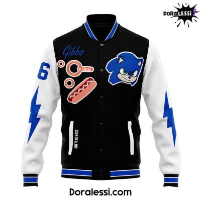 Detroit Lions X Sonic the Hedgehog Limited Edition Custom Jacket