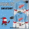 Detroit Red Wings Peanuts & Snoopy Night Navy Sweatshirt