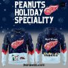 Columbus Blue Jackets Peanuts & Snoopy Night Navy Baseball Jacket