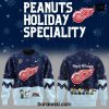 Detroit Red Wings Peanuts & Snoopy Night Blue Sweatshirt