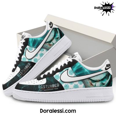 Disturbed The Sickness 25th Anniversary Tour Air Force 1 Sneaker