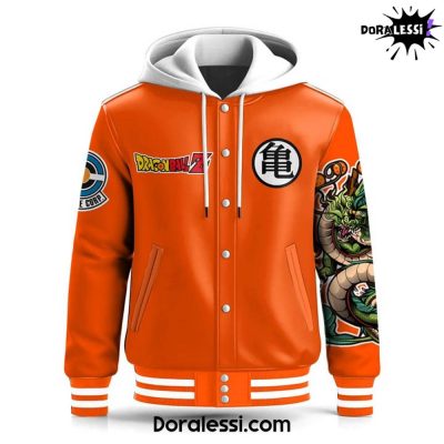 Dragon Ball Z Eternal Dragon Organe Hooded Baseball Jacket