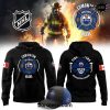 Colorado Avalanche 2025 Firefighter Appreciation Night Black Hoodie