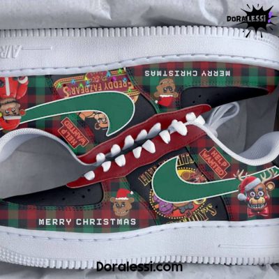 Five Nights at Freddy’s Help Wanted Merry Christmas Air Force 1 Sneaker