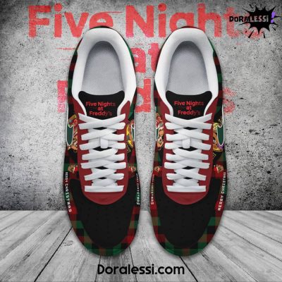 Five Nights at Freddys Help Wanted Merry Christmas Air Force 1 Sneaker