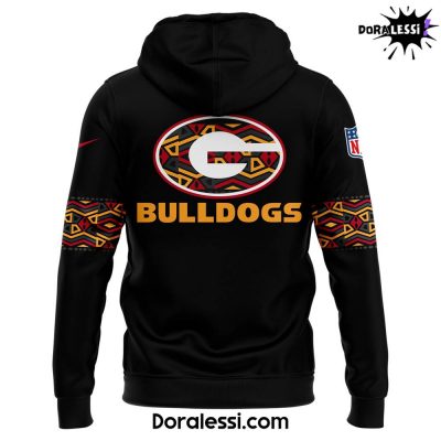 Georgia Bulldogs Happy Kwanzaa Premium Limited Black Hoodie