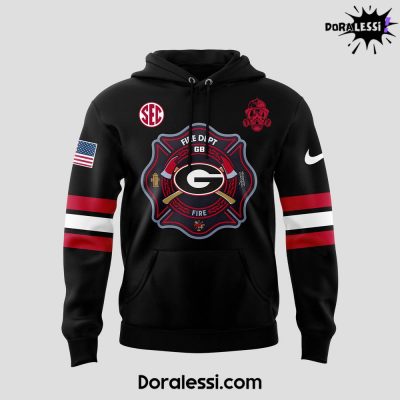 Georgia Bulldogs x 2024 Firefighter Appreciation Night Premium Limited Hoodie