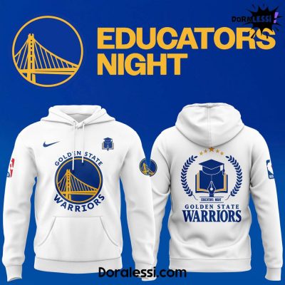 Golden State Warriors x Educators Night 2024 Premium Limited Hoodie