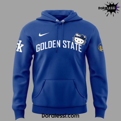 Golden State Warriors x Hello Kitty Hoodie 2024