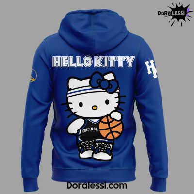 Golden State Warriors x Hello Kitty Hoodie 2024