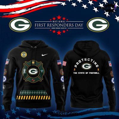 Green Bay Packers 2024 First Responders Day Premium Limited Hoodie