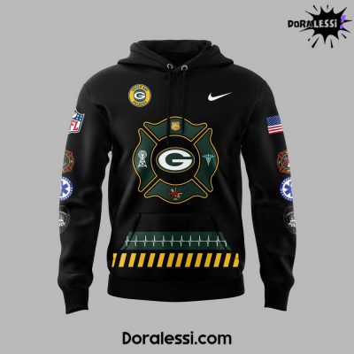 Green Bay Packers 2024 First Responders Day Premium Limited Hoodie