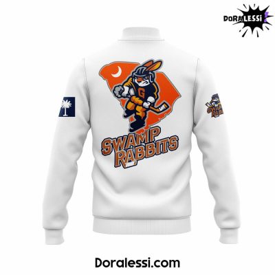 Greenville Swamp Rabbits Holiday Hat Tricks Baseball Jacket