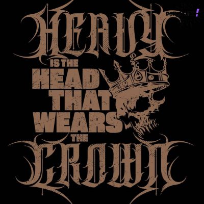 Heavy Is The Head That Wears The Crown Black Hoodie