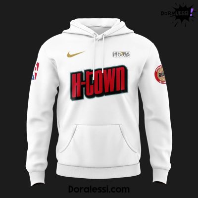 Houston Rockets H-Towm Edition White Hoodie