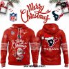 Denver Broncos 2024 Merry Christmas Premium Limited Red Hoodie