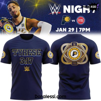 Indiana Pacers x 2025 WWE Night Premium Limited Tee