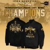 Iowa Hawkeyes Transperfect Music City Bowl Champions Black Bomber Jacket