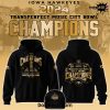 Iowa Hawkeyes Transperfect Music City Bowl Champions Black Hoodie