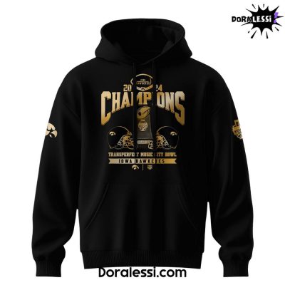 Iowa Hawkeyes NCAA Music City Bowl Champions Limited Edition Hoodie