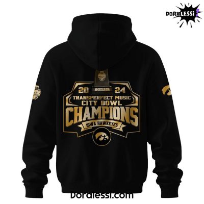 Iowa Hawkeyes NCAA Music City Bowl Champions Limited Edition Hoodie