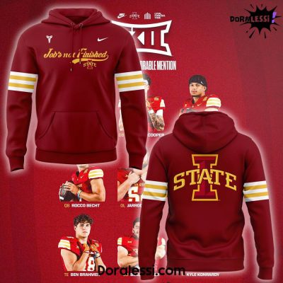 Iowa State Cyclones Job’s Not Finished Kobe Hoodie